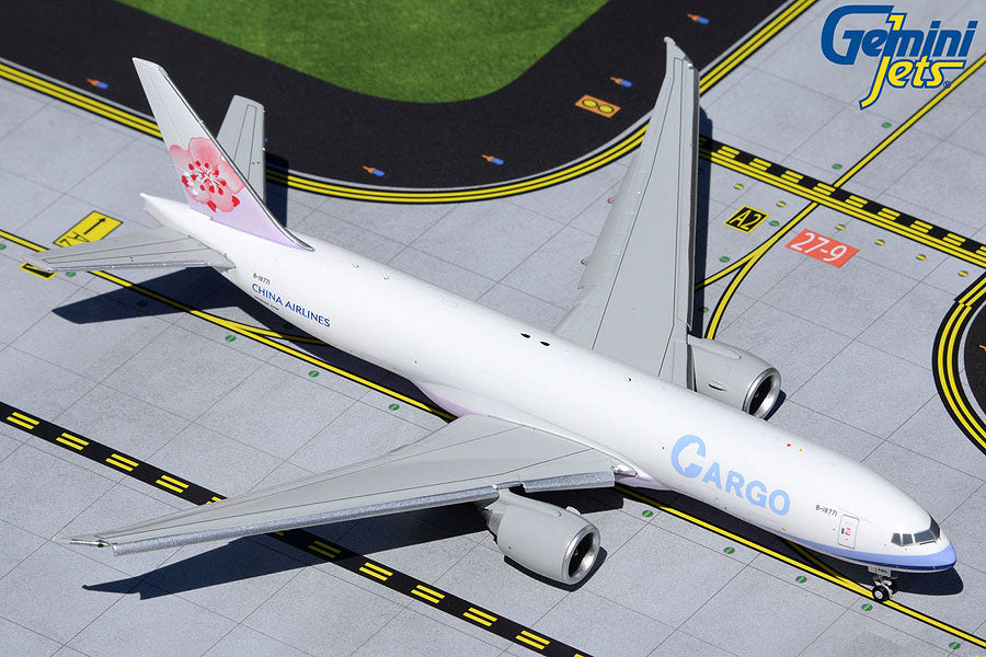 Gemini Jets 1/400 GJ1984F Gemini China Cargo 777F 1/400 Reg#B-18771 Flaps Down