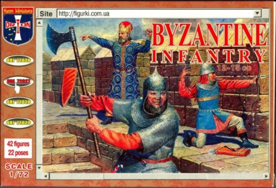 Orion Figures 72027 1/72 Byzantine Infantry (42)