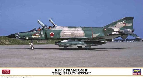 Hasegawa 2381 1/72 RF4E Phantom II 501st SQ 1994 ACM Special JASDF Recon Aircraft (Ltd Edition) (D)