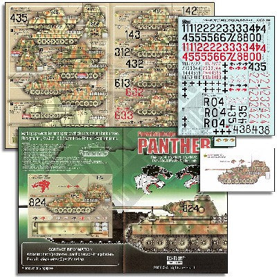 Echelon Decals 351009 1/35 PzKpfw V Ausf D/A Panther