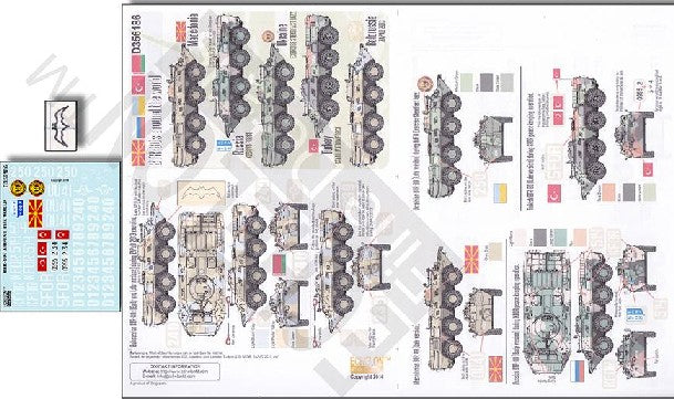 Echelon Decals 356186 1/35 BTR80s around the World