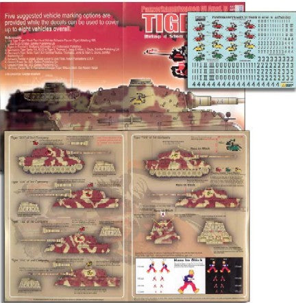 Echelon Decals 481002 1/48 PzKpfw VI Ausf B Tiger II 