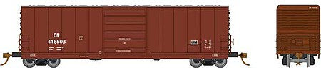 Rapido Trains 139008 HO Scale Evans X72A Boxcar 6-Pack - Ready to Run -- Canadian National (Boxcar Red)