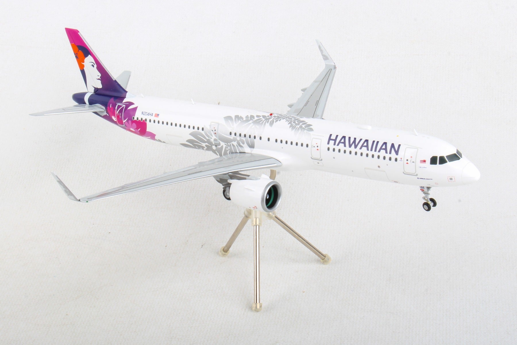 Gemini Jets 1/200 G2HAL809 Gemini200 Hawaiian A321Neo 1/200 Reg#N204Ha