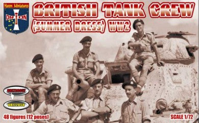 Orion Figures 72057 1/72 WWII British Tank Crew Summer Dress (48)