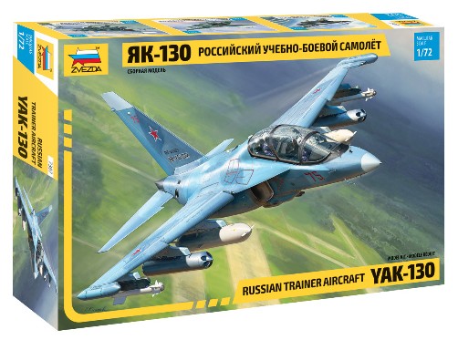 Zvezda 7307 1/72 Russian YaK130 Trainer Aircraft