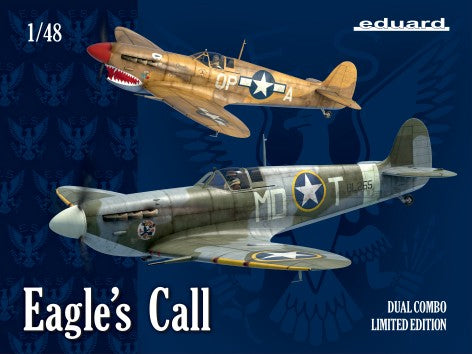 Eduard 11149 1/48 Eagle's Call: WWII Spitfire Mk Vb/Vc Fighter Dual Combo (Ltd Edition Plastic Kit)