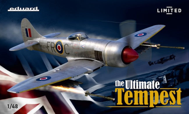 Eduard 11164 1/48 The Ultimate Tempest Mk II British Fighter (Ltd Edition Plastic Kit) (D)