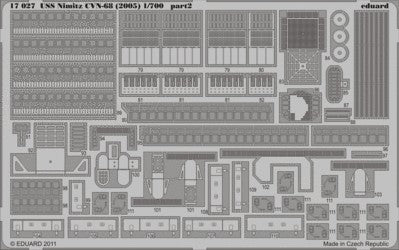 Eduard 17027 1/700 Ship- USS Nimitz CVN68 2005 for TSM