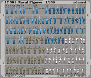 Eduard 17501 1/350 Ship- Navy Figures (Painted)