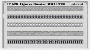 Eduard 17526 1/700 Ship- WWI Russian Figures (Painted) (D)
