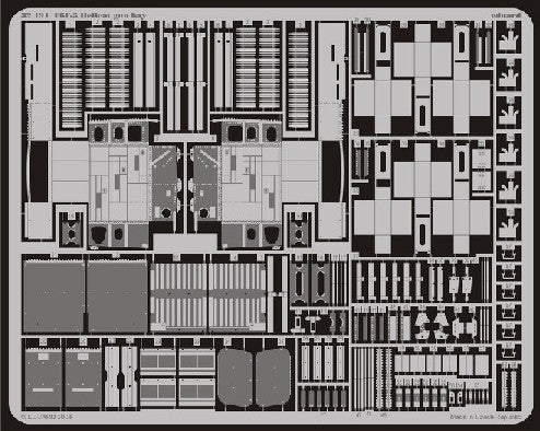 Eduard 32191 1/32 Aircraft- F6F5 Hellcat Gun Bay for TSM (D)