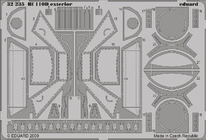 Eduard 32235 1/32 Aircraft- Bf110D Exterior for DML (D)