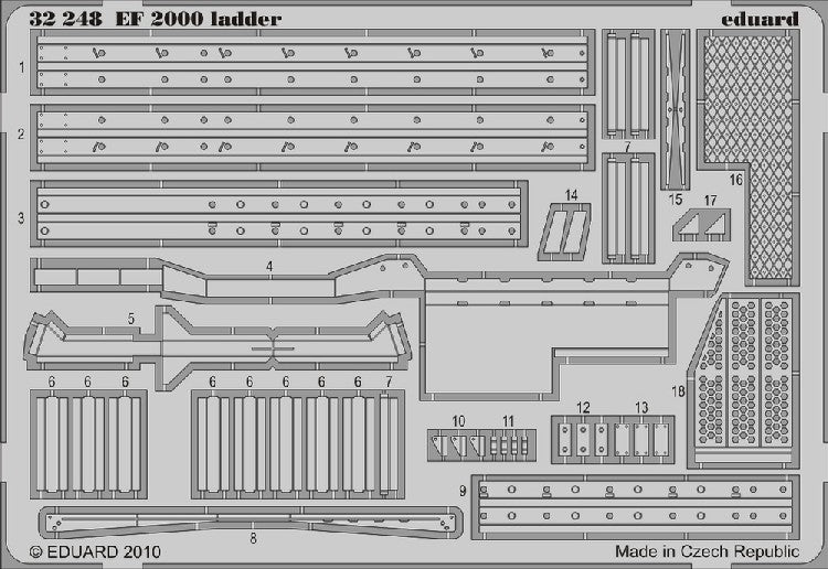 Eduard 32248 1/32 Aircraft- EF2000 Ladder for RVL/TSM (D)