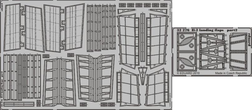 Eduard 32276 1/32 Aircraft- IL2 Landing Flaps for HBO (D)