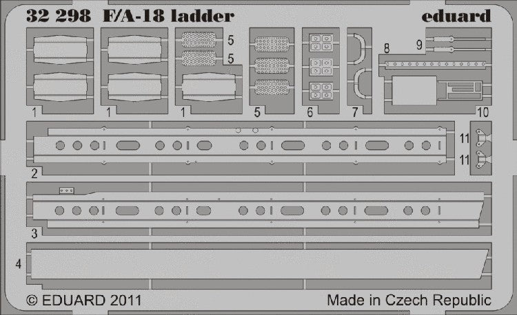 Eduard 32298 1/32 Aircraft- F/A18 Ladder for TSM