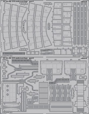 Eduard 32325 1/32 Aircraft- He219 Undercarriage for RVL (D)