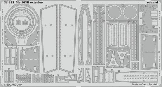 Eduard 32355 1/32 Aircraft- Me163B Exterior for MGK (D)