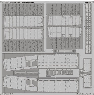 Eduard 32392 1/32 Aircraft- Tempest Mk V Landing Flaps for SHY (D)