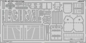 Eduard 32409 1/32 Aircraft- MiG29A Undercarriage for TSM (D)