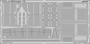 Eduard 32415 1/32 Aircraft- Fw190A8 Engine for RVL (D)