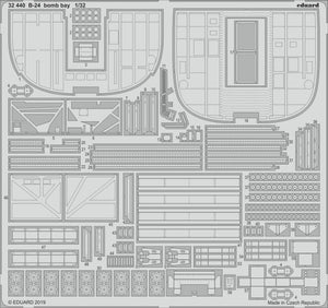 Eduard 32440 1/32 Aircraft- B24 Bomb Bay for HBO (D)