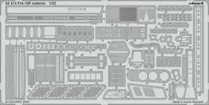 Eduard 32474 1/32 Aircraft- F/A18F Exterior for RVL (D)