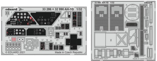 Eduard 32990 1/32 Aircraft- AH1G for ICM (Painted) (D)