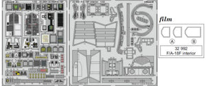 Eduard 32992 1/32 Aircraft- F/A18F Interior for RVL (Painted)