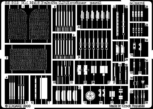 Eduard 35319 1/35 Armor- M109A6 Paladin for ITA