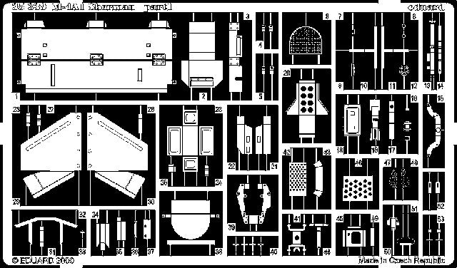 Eduard 35339 1/35 Armor- M4A1 Sherman for ITA