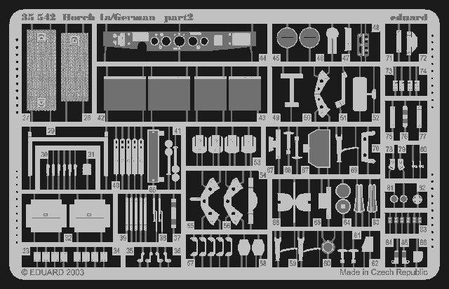 Eduard 35542 1/35 Armor- Horch 1a for TAM