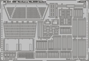 Eduard 36237 1/35 Armor- IDF Merkava Mk III D Basket for HBO (D)