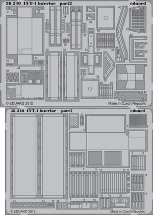 Eduard 36240 1/35 Armor- LVT4 Interior for AFV (D)