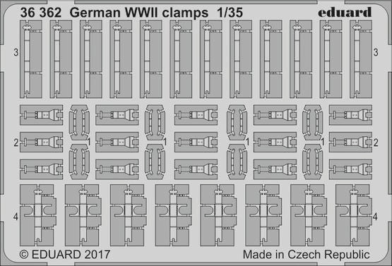 Eduard 36362 1/35 Armor- German Clamps WWII