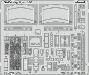 Eduard 36454 1/35 Armor- Jagdtiger for TAO(D)