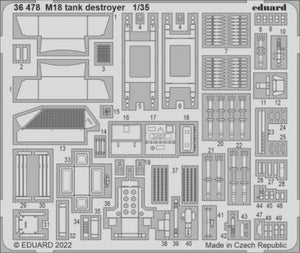 Eduard 36478 1/35 Armor- M18 Tank Destroyer for TAM