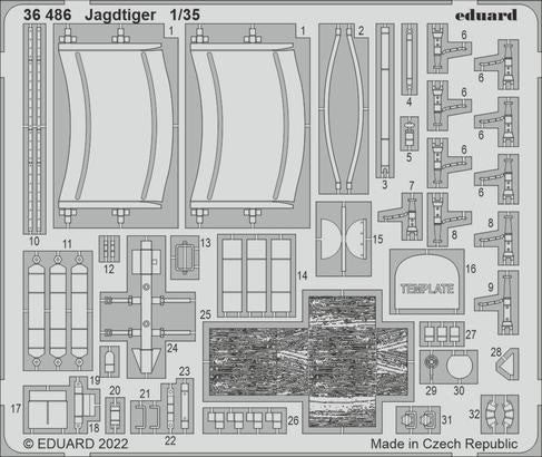 Eduard 36486 1/35 Armor- Jagdtiger for HBO