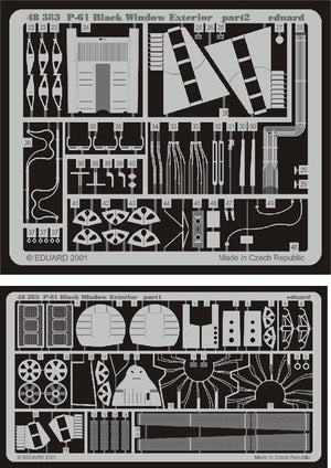 Eduard 48383 1/48 Aircraft- P61 Exterior for RMX