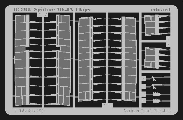 Eduard 48388 1/48 Aircraft- Spitfire Mk IX Flaps for HSG (D)