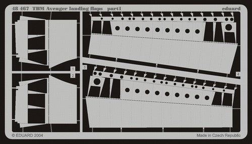 Eduard 48467 1/48 Aircraft- TBM Avenger Landing Flaps for ATE