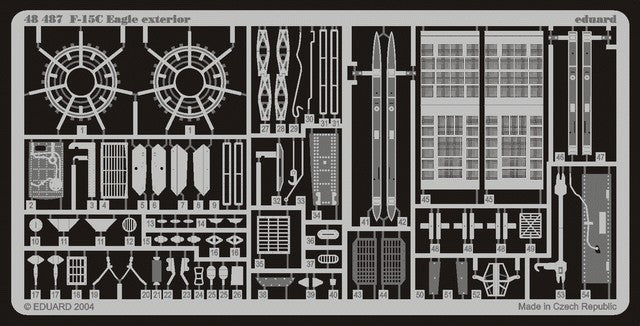 Eduard 48487 1/48 Aircraft- F15C Eagle Exterior for HSG