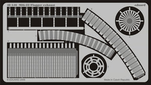 Eduard 48546 1/48 Aircraft- Mig23 Flogger Exhaust for ITA(D)