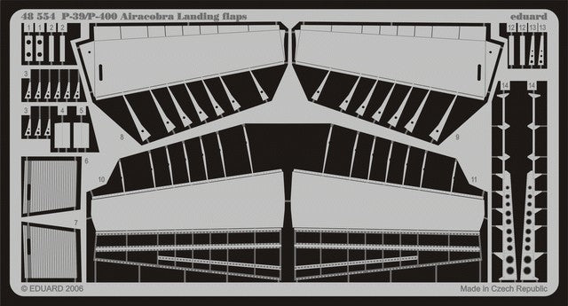 Eduard 48554 1/48 Aircraft- P39/P400 Airacobra Landing Flaps for HSG