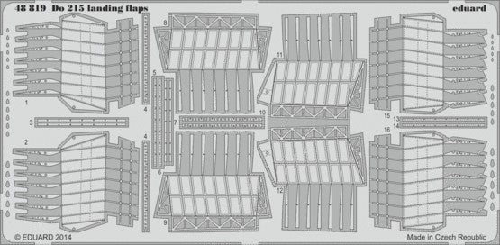 Eduard 48819 1/48 Aircraft- Do215 Landing Flaps for ICM (D)