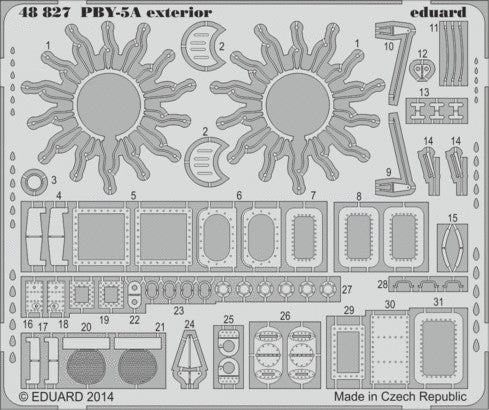 Eduard 48827 1/48 Aircraft- PBY5A Exterior for RVL