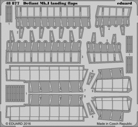 Eduard 48877 1/48 Aircraft- Defiant Mk I Landing Flaps for ARX (D)