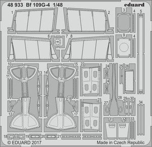 Eduard 48933 1/48 Aircraft- Bf109G4 for EDU (D)