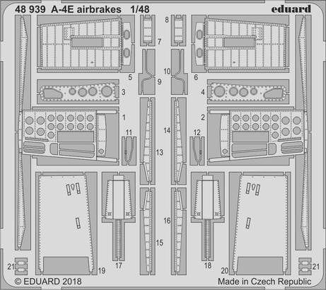 Eduard 48939 1/48 Aircraft- A4E Airbrakes for HBO (D)