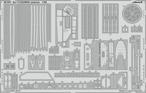 Eduard 48951 1/48 Aircraft- Su17/22UM3K Exterior for KTY (D)